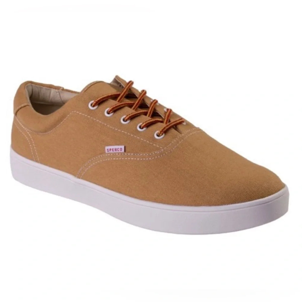 Spenco Wheat & White Pier Supportive Sneaker Size 7